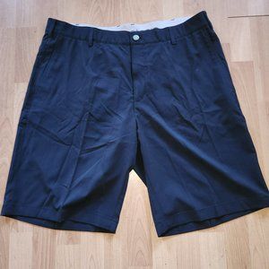 Black Etonic Golf Shorts